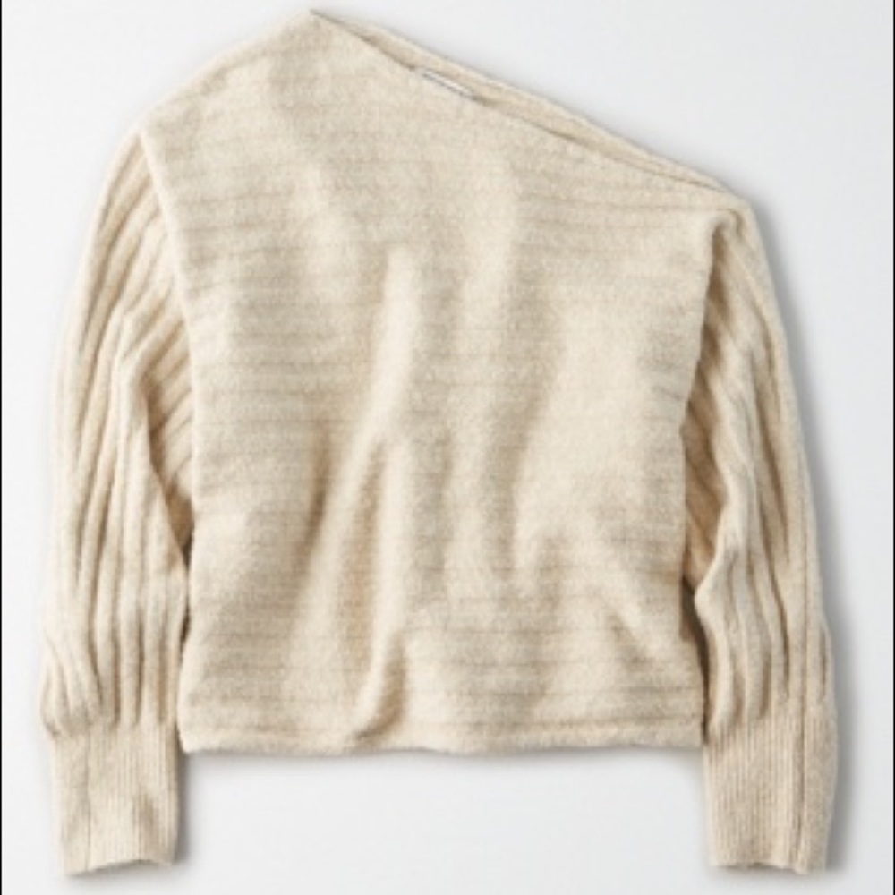 AE Slouchy Off-The-Shoulder Sweater